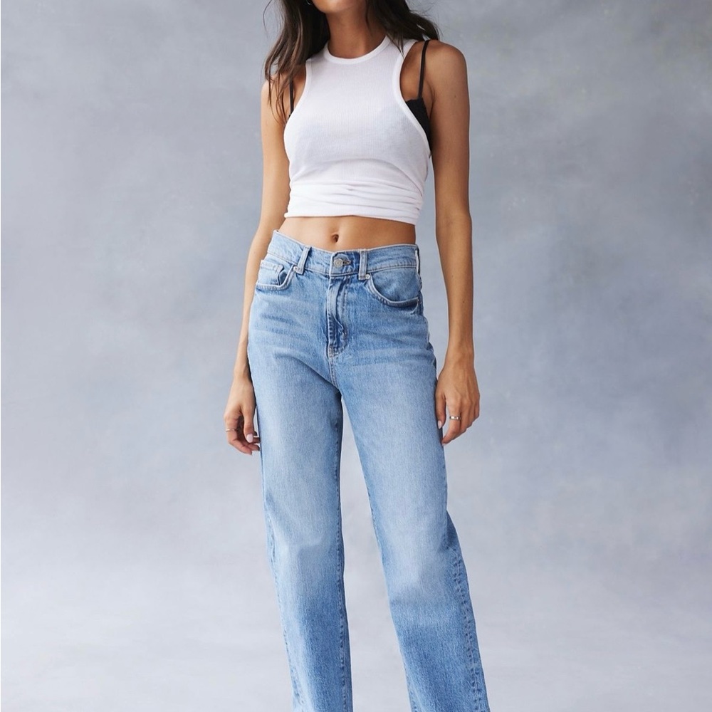 BDG High-Waisted Straight-Leg Cowboy Jean - Tinted Denim - 29